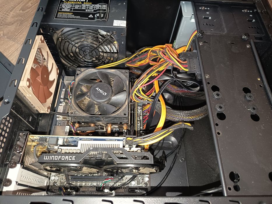PC buget gaming AMD X740, gtx 750TI, 8 GB, ssd 120+ 320 GB,