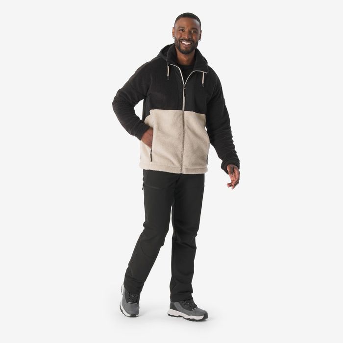 Polar Călduros Drumeție Sh900 Bej Bărbați - produs resigilat Decathlon