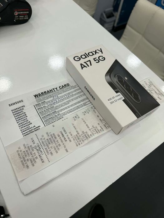 Чисто нов Samsung Galaxy A17 256 GB/8 GB Black + гаранция Технополис