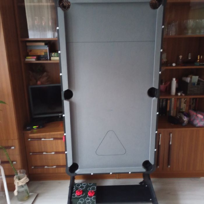 Сгъваема маса за американски билярд в домашни условия Decathlon/ Pongo