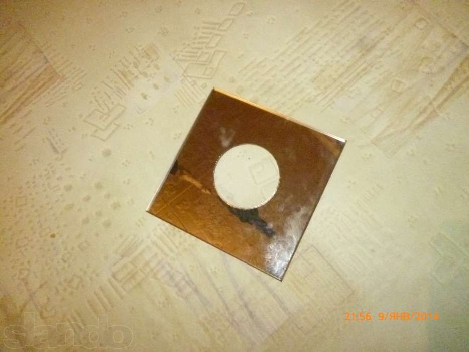 Подрезетники зеркальные.