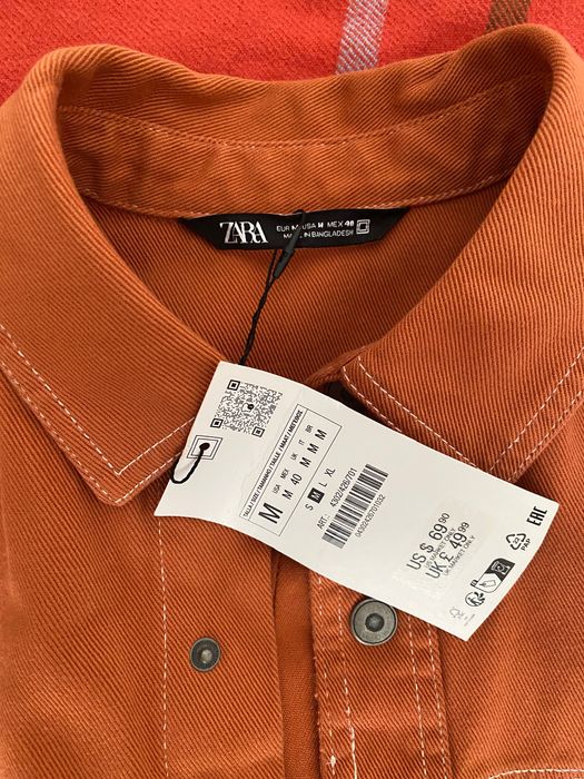 Рубашки от Зары ( размер м )