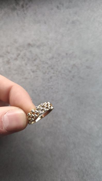Inel placat cu aur 14 k