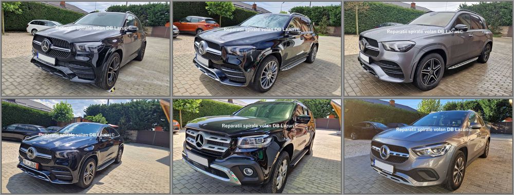 Reparatii SAS spira volan Mercedes GLC W253 senzor unghi volan