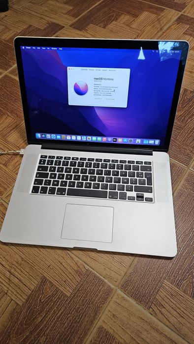 Laptop Apple A1398 i7 16gb 512 ssd cu defecte