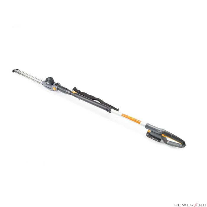 Foarfeca trimmer cu brat gard viu 41cm acumulator, Powermat