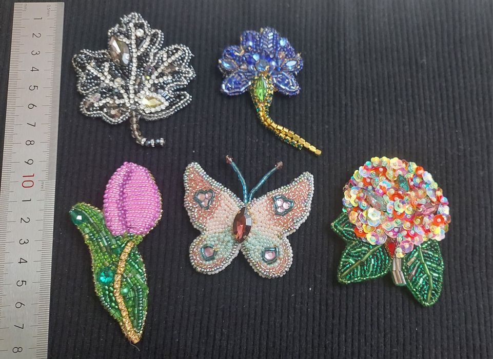 Брошь ручной работы