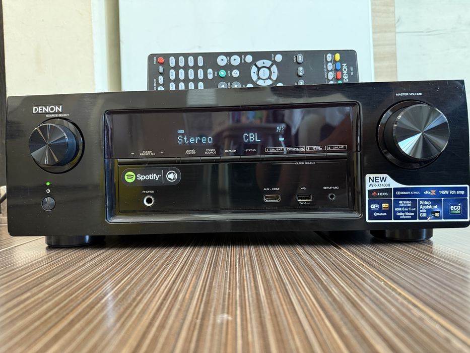 Denon AVR-X1400 Bluetooth Wi-Fi