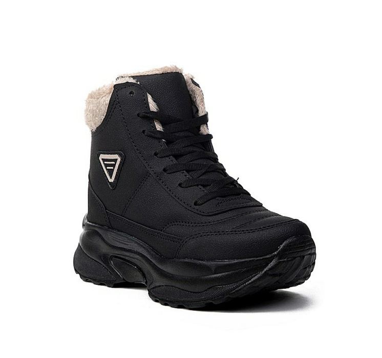 дамски боти непромокаеми с топъл пух отвътре грайфер за сняг дъжд кал