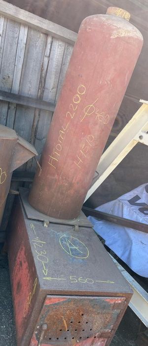 Godin / soba metalica din tabla groasa