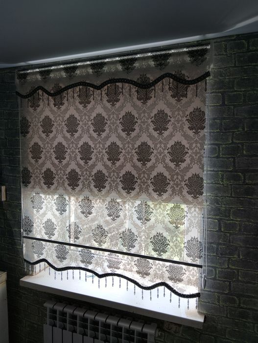 Жалюзи ролшторы сплошные день и ноч