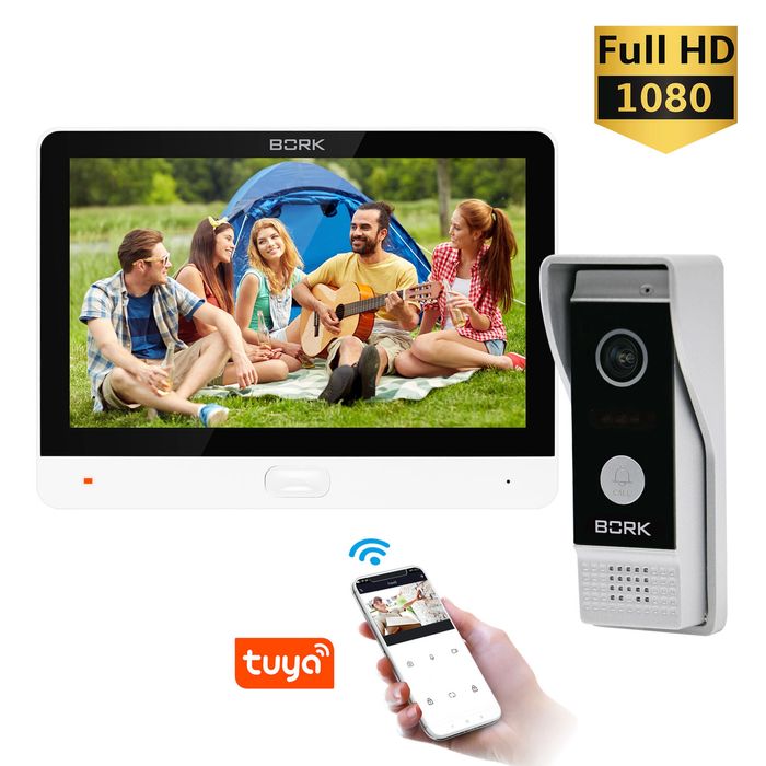 Распродажа IP ДОМОФОН модель 86205 с экраном в 10 дюймов с вызовом на