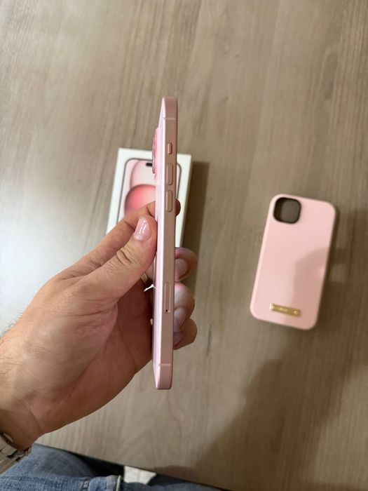iPhone 15+ plus pink 128gb
