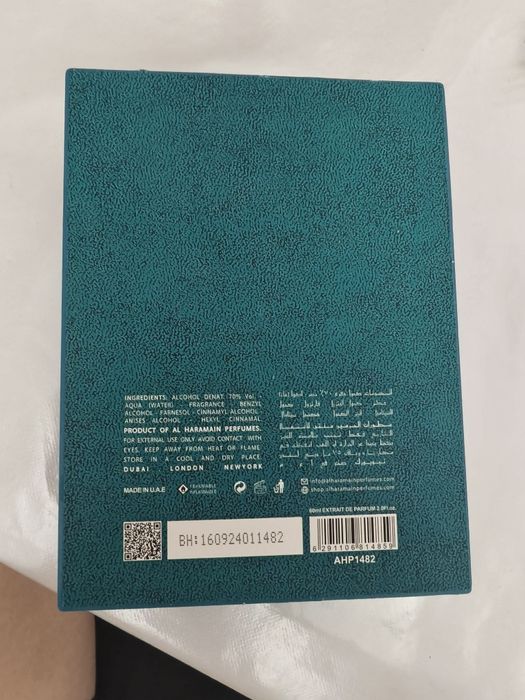 Al haramain amber oud aqua dubai