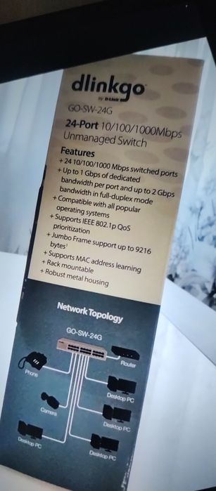 Switch D Link 24 porturi nou