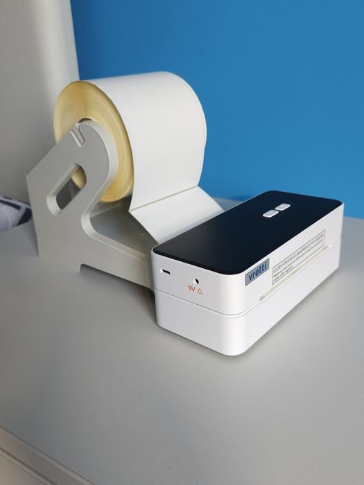 Imprimantă Termică AWB Vretti DB601 + 400 Etichete  +  Suport Etichete