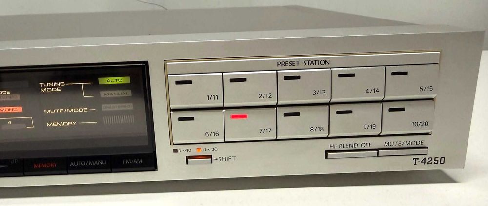 Onkyo Integra T-4250 Tuner Quartz Sistem APR Made in Japan pt Amplificator Stereo