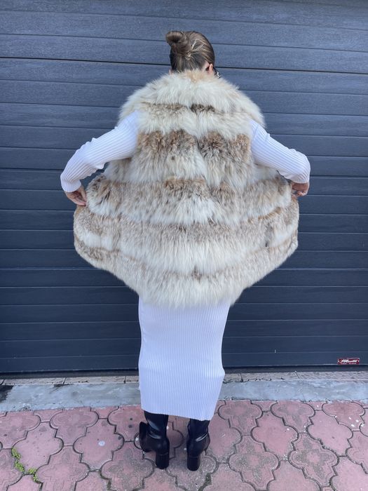 Vesta din blana naturala de lynx
