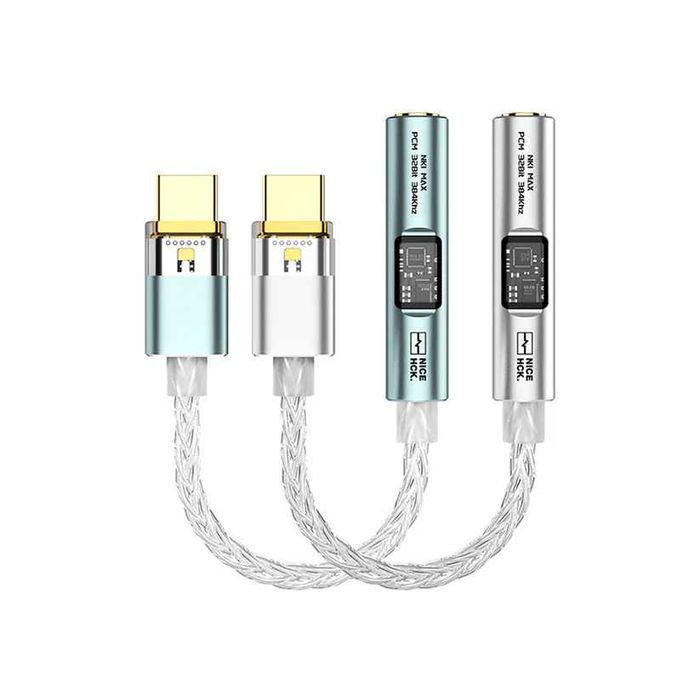 Портативный ЦАП NiceHCK NK1 Max (Type-C на 3.5 мм)