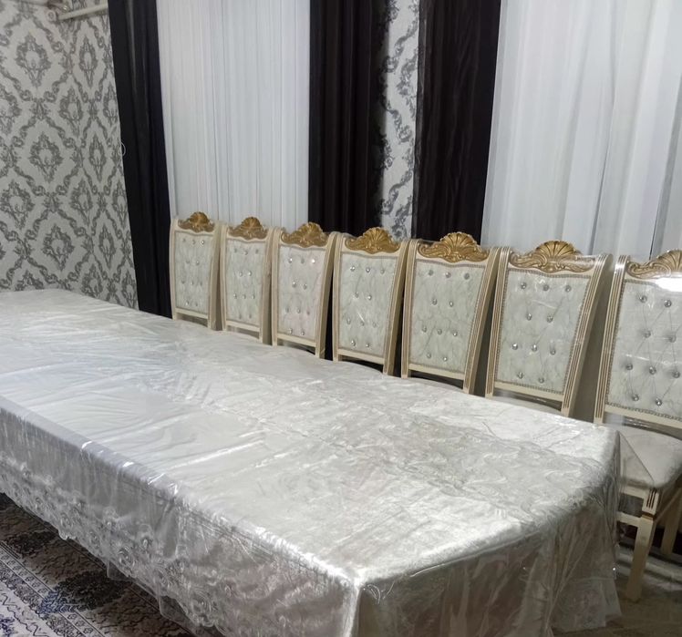 4.5м стол 20стул