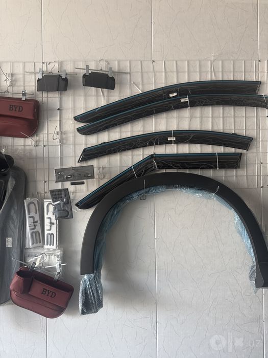 Byd uchun aksessuar, zapchast va boshqa hizmatlar