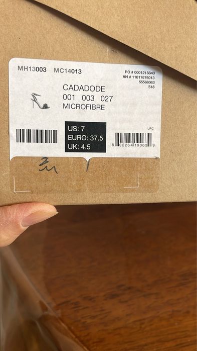 Босоножки черные