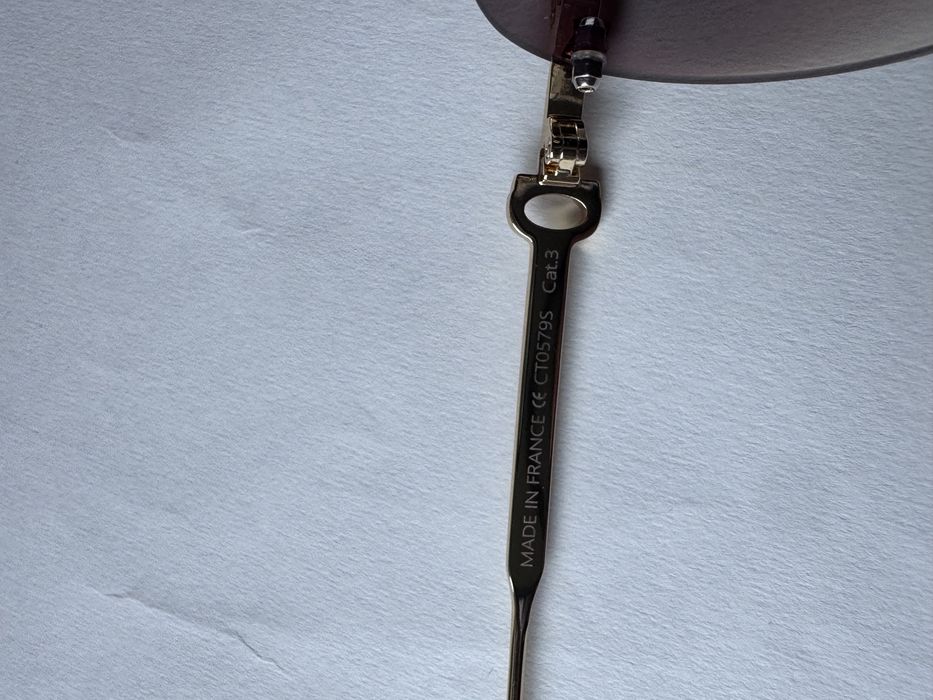 Ochelari de soare Cartier Oval-Rimless CT0579S 145, Noi