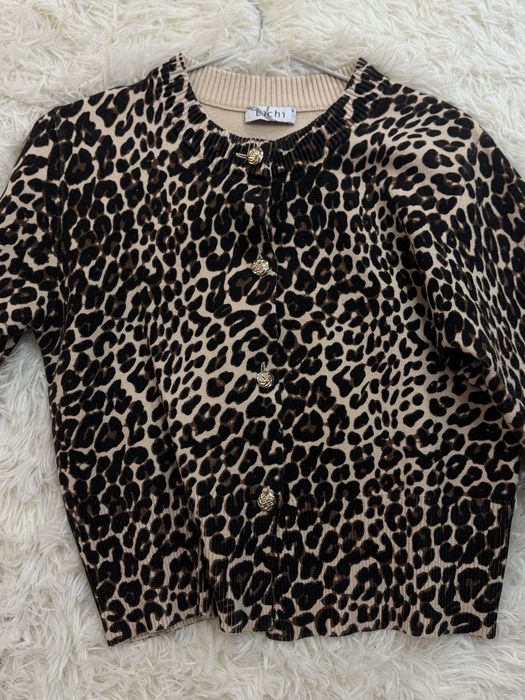 Леопардовый кардиган от Lichi