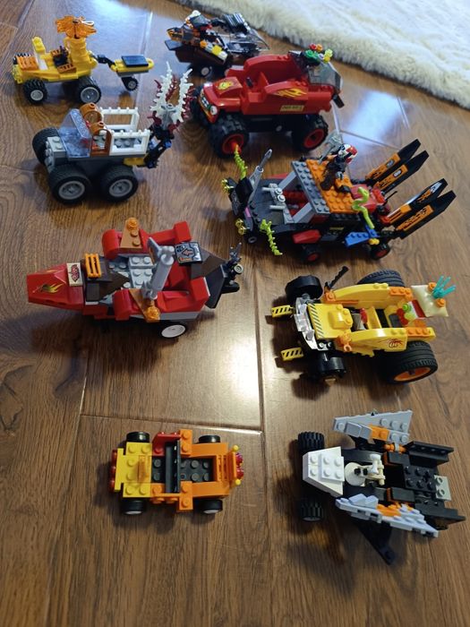 Lot 9 mașinuțe lego