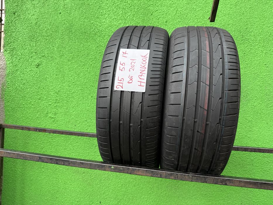 215/55/17 HANKOOK VENTIUS Dot 2021 Profil 80%