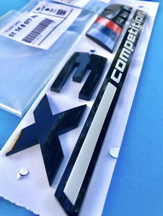 Emblema X3M Competition / Embleme auto BMW / Sticker Stema Sigla