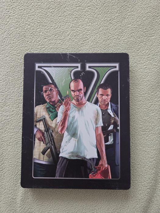 GTA 5 Steelbook Playstation Ps 3