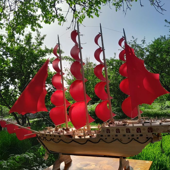 Корабль ручной работы