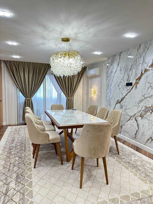 Жк Ривера 5 комнатная на Алмазарском с новым ремонтом