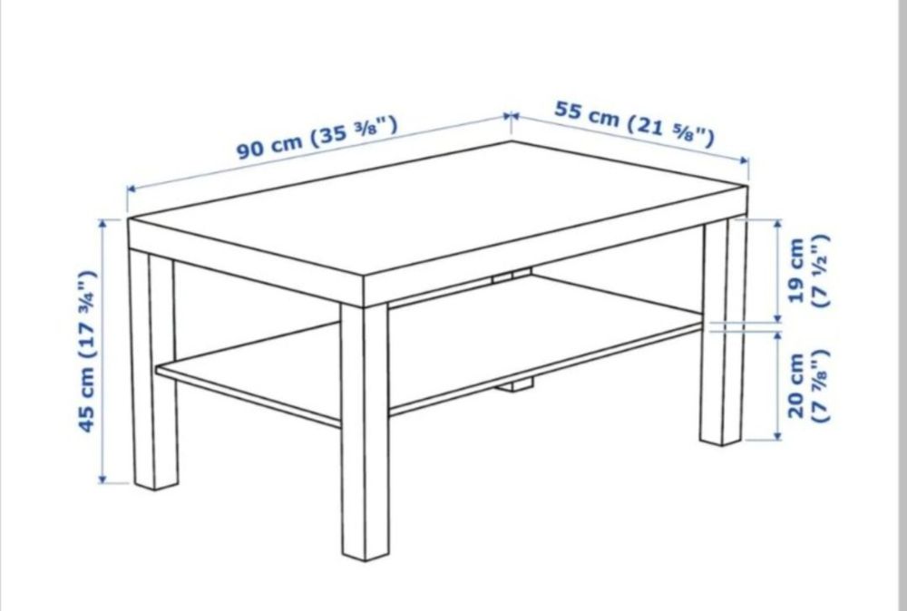 Столик икеа лакк