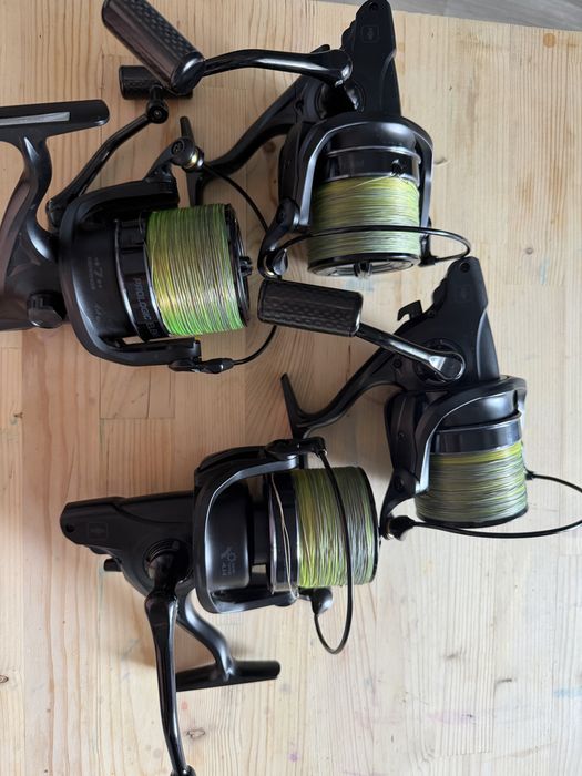 4x mulinete crap Prologic Element 8000 FD – set complet, garanție