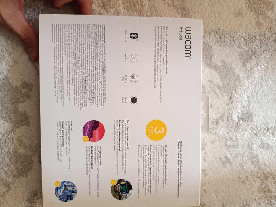 Продам графический планшет Wacom Bluetooth версия