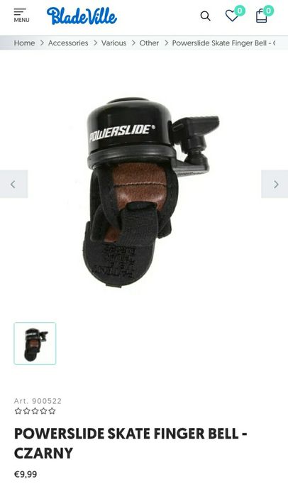 Powerslide Skater Finger Bell