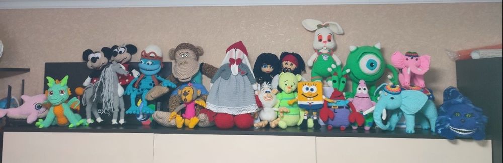 Продаю вязанные игрушки!!!Ручная работа!