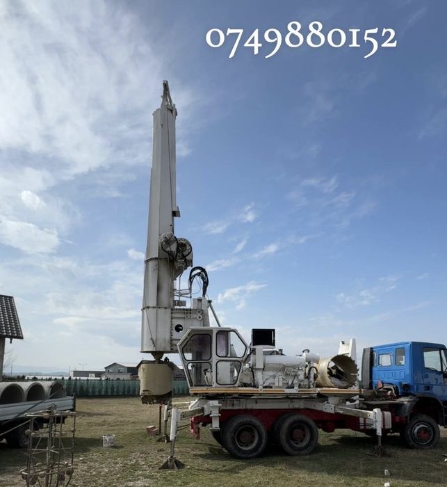 Foraje fantani fose piloni