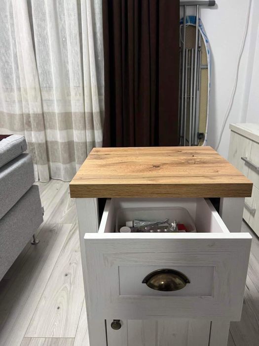 Noptiere cu sertar, 2 bucati