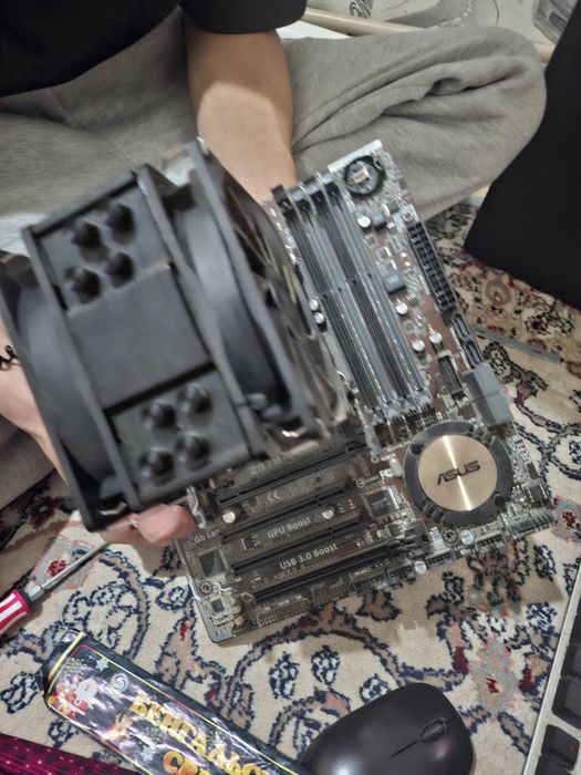 Материнская плата Z97 m-plus охлаждение процессора se-214-xt