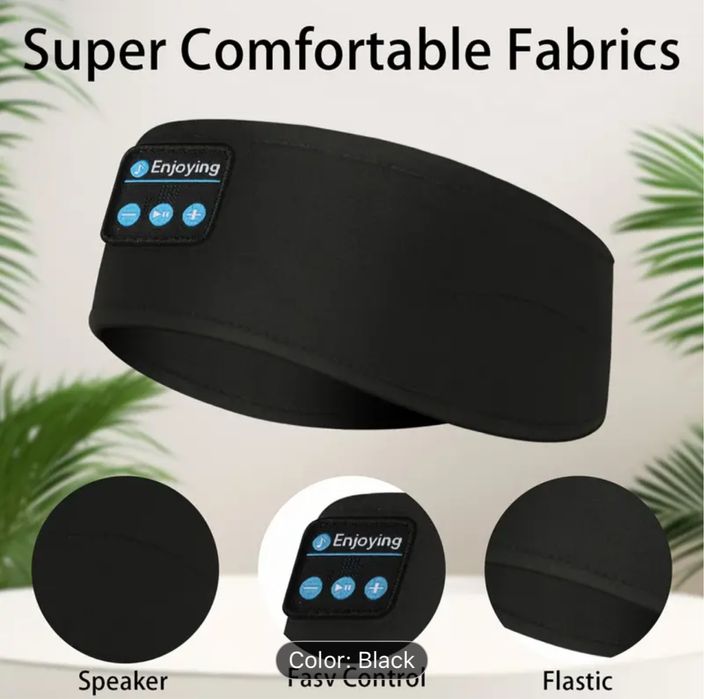 Bentiță Bluetooth Enjoying pt somn, sport, yoga, travel - NOUA