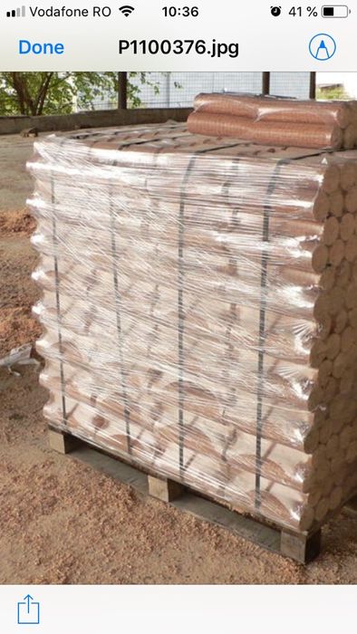 Brichete rumegus. Asiguram transport