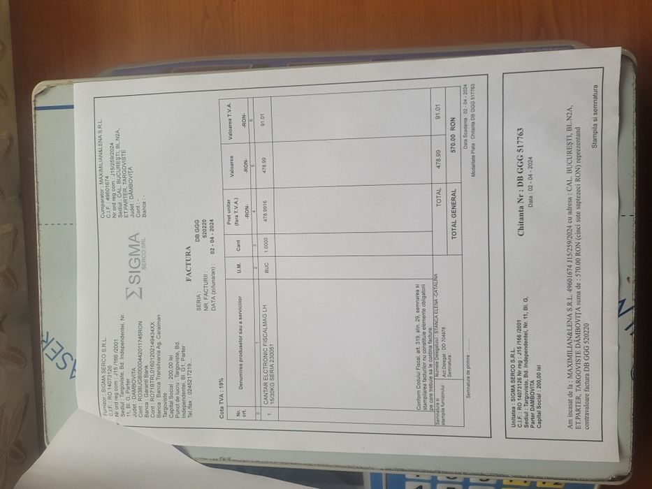 Cantar electronic  magazin