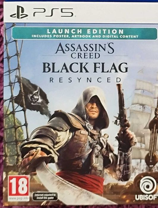 007 First Light,Assassins Creed Black Flag,Resident Evil RequiemИгри за playstation 5