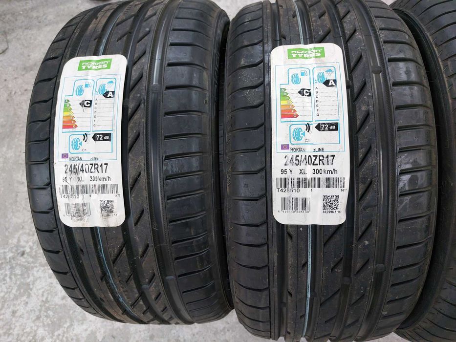 4 бр.нови летни гуми Nokian245 40 17 dot3316 цената е за брой!