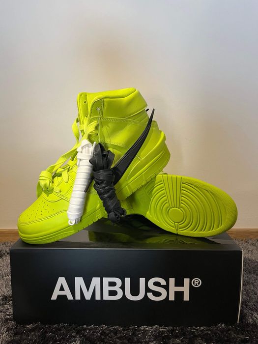 Dunk High Ambush Flash Lime