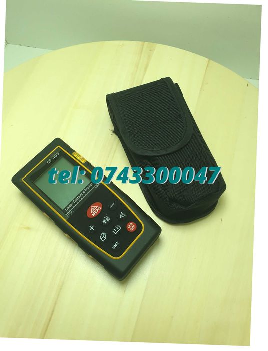 Telemetru Laser Profesional 40 M Precizie  2mm Protectie Ip54 p