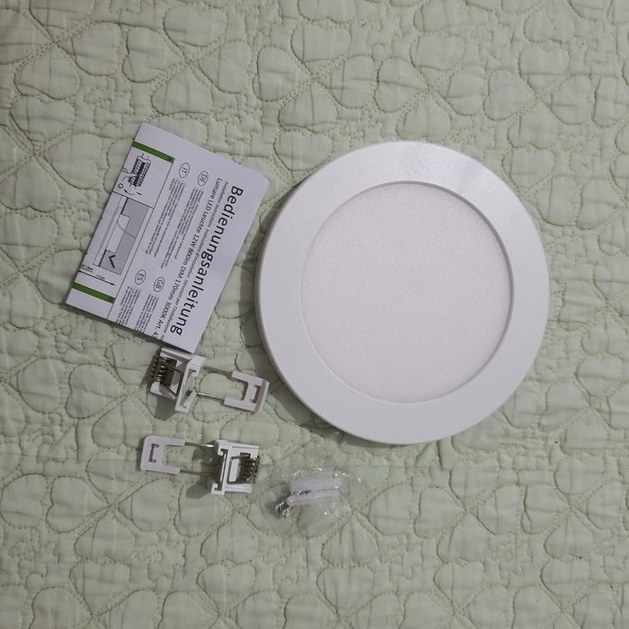 Lumare lampa LED 12  w, plată rotunda